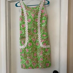 Lily Pulitzer dress with pockets- size 0.